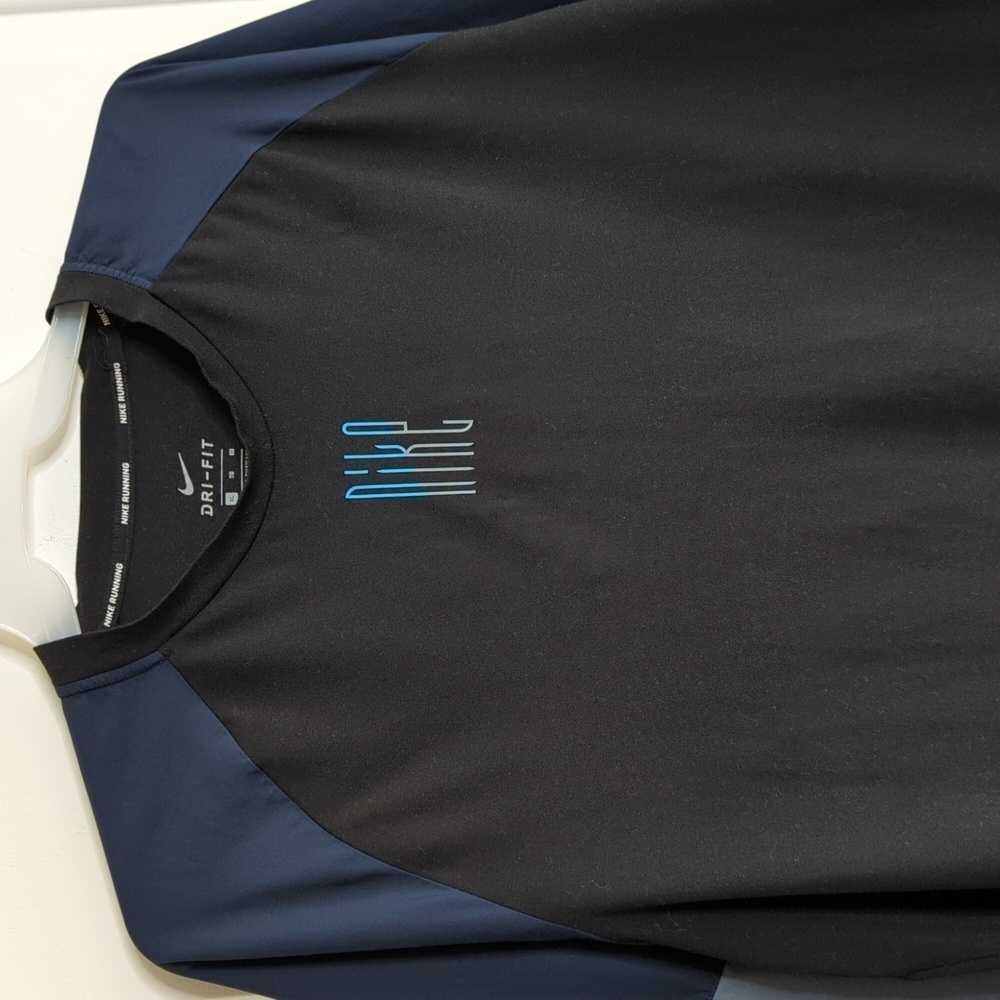 Nike Element Mixed Media Long Sleeve Crew Neck Pullover Men's XL - Picture 4 of 15